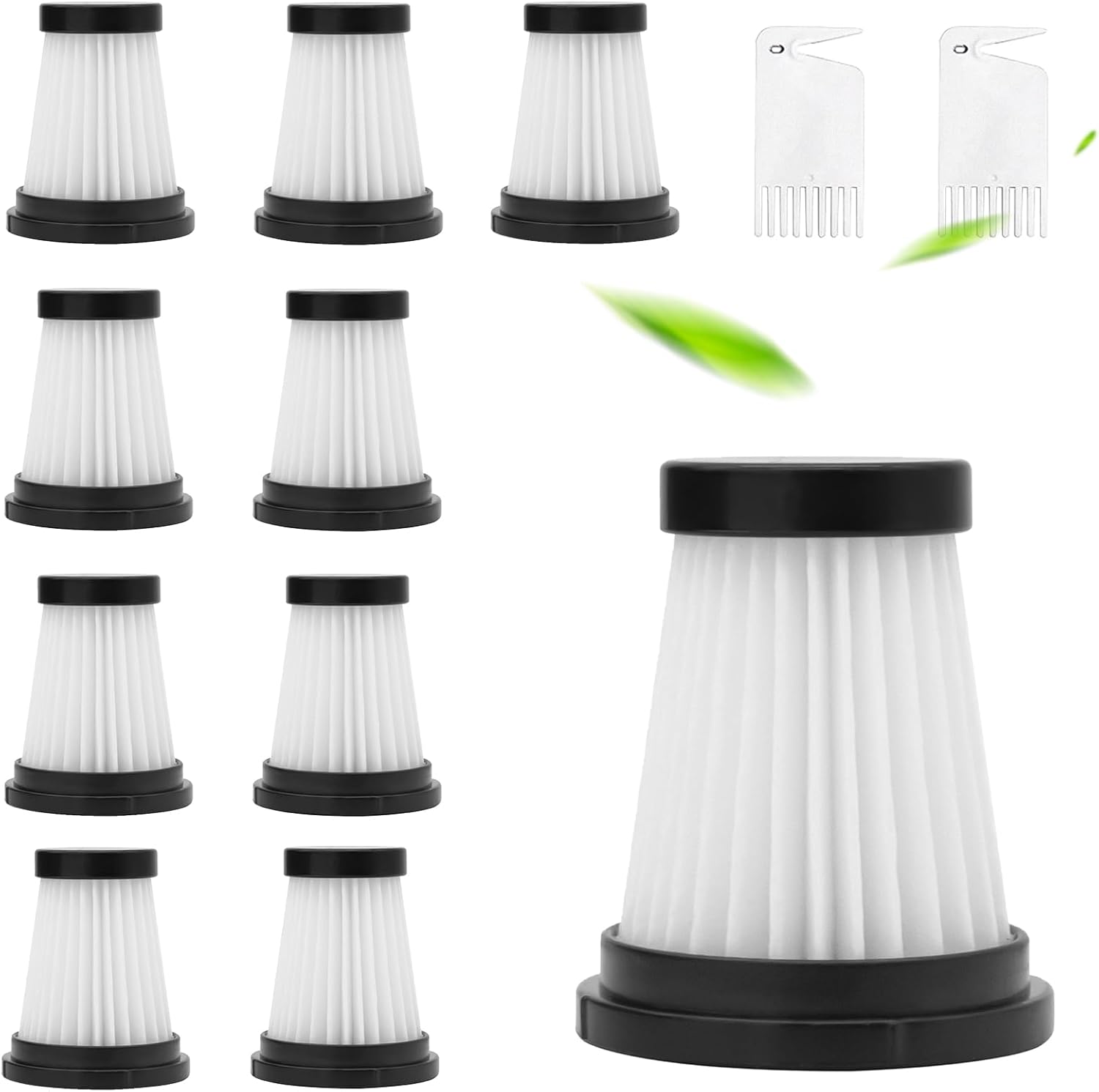 Amazon.de: 12 Stück für Hepa Filter Set, Staubsaugerfilter, für Genius ...